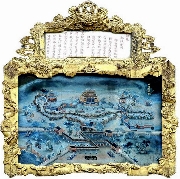 Tranh gương “Thiên Mụ chung thanh ” - Tác phẩm quý về thắng cảnh thứ 14 của xứ Huế xưa