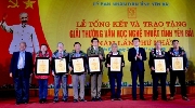 Yên Bái: Tổng kết và trao giải thưởng VHNT tỉnh 5 năm lần thứ nhất