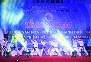 Khai mạc Tuần lễ Văn hóa và Thể thao Thanh thiếu nhi tỉnh Thừa Thiên Huế lần thứ XIII, 2017