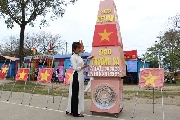 21 lá cờ đánh dấu chủ quyền Trường Sa quy tụ ở Huế