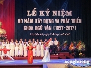 Khoa Ngữ văn ĐHKH Huế tổ chức “Lễ kỷ niệm 60 năm xây dựng và phát triển”