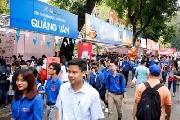 40.000 tựa sách được trưng bày trong Ngày sách Việt Nam tại Hà Nội