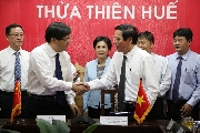 Lễ ký kết biên bản ghi nhớ về hợp tác, giao lưu văn hóa giữa UBND tỉnh Thừa Thiên Huế với tỉnh Chiết Giang