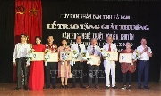 Hà Nam: Trao Giải thưởng Văn học nghệ thuật Nguyễn Khuyến lần thứ VIII 