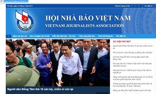 Khai trương Cổng thông tin điện tử của Hội Nhà báo Việt Nam