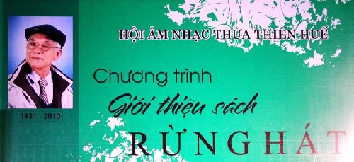 Giới thiệu Tuyển tập “Rừng hát” của cố nhạc sĩ Minh Phương