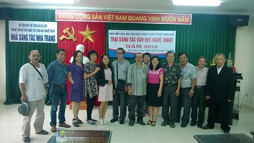 Khai mạc trại sáng tác VHNT Nha Trang năm 2016