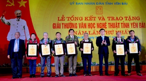 Yên Bái: Tổng kết và trao giải thưởng VHNT tỉnh 5 năm lần thứ nhất