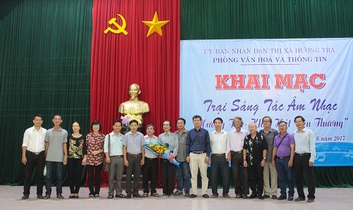 Khai mạc Trại sáng tác Âm nhạc "Hương Trà - Khúc hát yêu thương"