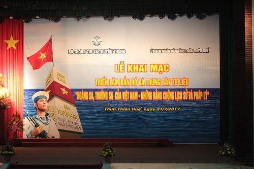 Triển lãm bản đồ và trưng bày tư liệu "Hoàng Sa, Trường Sa của Việt Nam - Những bằng chứng lịch sử và pháp lý"