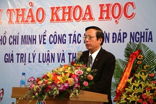 Hội thảo khoa học: Tư tưởng Hồ Chí Minh về công tác đền ơn đáp nghĩa – Giá trị lý luận và thực tiễn.