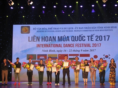 Việt Nam giành 4 huy chương vàng tại Liên hoan múa quốc tế 2017