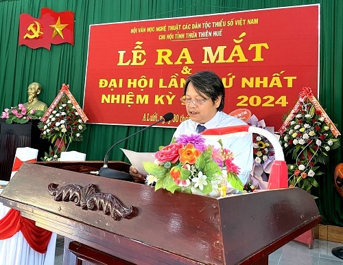 Đại hội lần thứ I Chi hội VHNT các Dân tộc thiểu số Việt Nam tỉnh Thừa Thiên Huế (nhiệm kỳ 2021 - 2024)