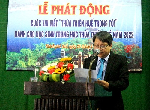 Phát động cuộc thi viết "Thừa Thiên Huế trong tôi" dành cho học sinh trung học tỉnh Thừa Thiên Huế năm 2022