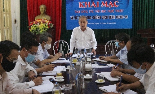 Phó Bí thư Thường trực Tỉnh ủy Phan Ngọc Thọ làm việc với Đảng đoàn Liên hiệp các Hội VHNT Thừa Thiên Huế