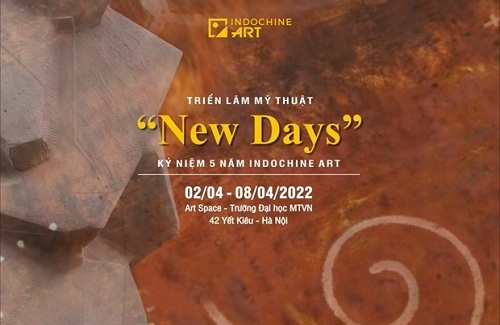 Triển lãm “New Days” trưng bày các tác phẩm hội họa, điêu khắc đặc sắc
