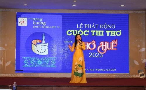 Tạp chí Sông Hương phát động cuộc thi "Thơ Huế 2023"