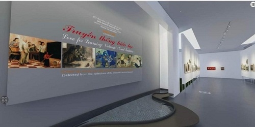 Không gian triển lãm mỹ thuật trực tuyến đầu tiên tại Bảo tàng Mỹ thuật Việt Nam