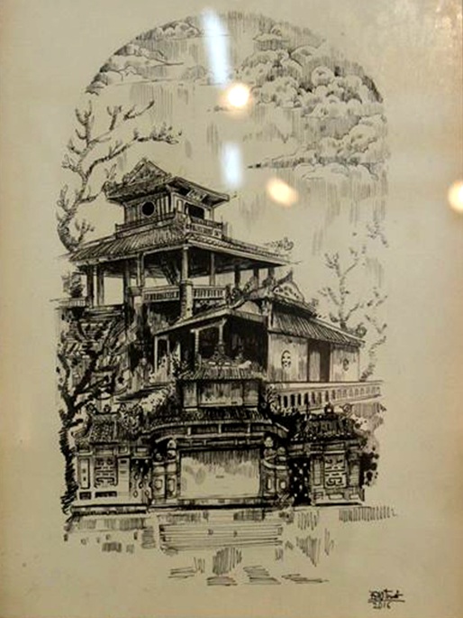 Khai mạc triển lãm “Ký họa bút sắt mini – Phong cảnh Huế” - Văn Nghệ Huế