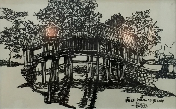 Khai mạc triển lãm “Ký họa bút sắt mini – Phong cảnh Huế” - Văn Nghệ Huế
